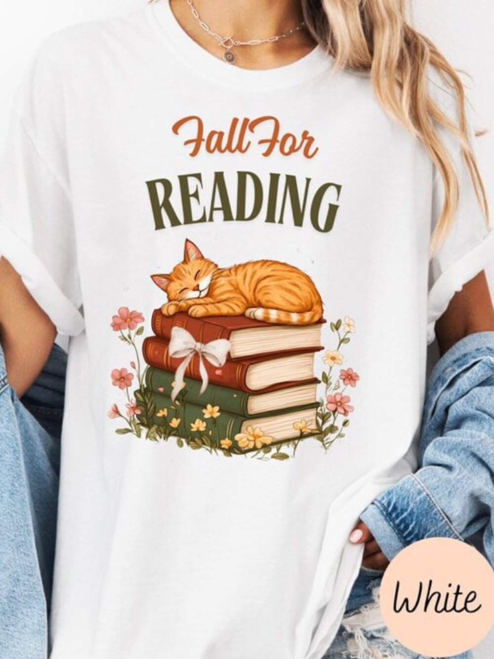 Cute Cat Reading Shirt, Cat And Book Lover Gift Shirt